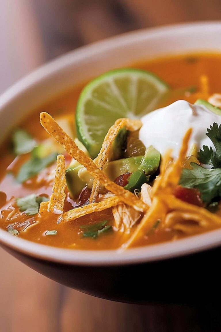 Rustic Mexican Chicken Soup Recipe