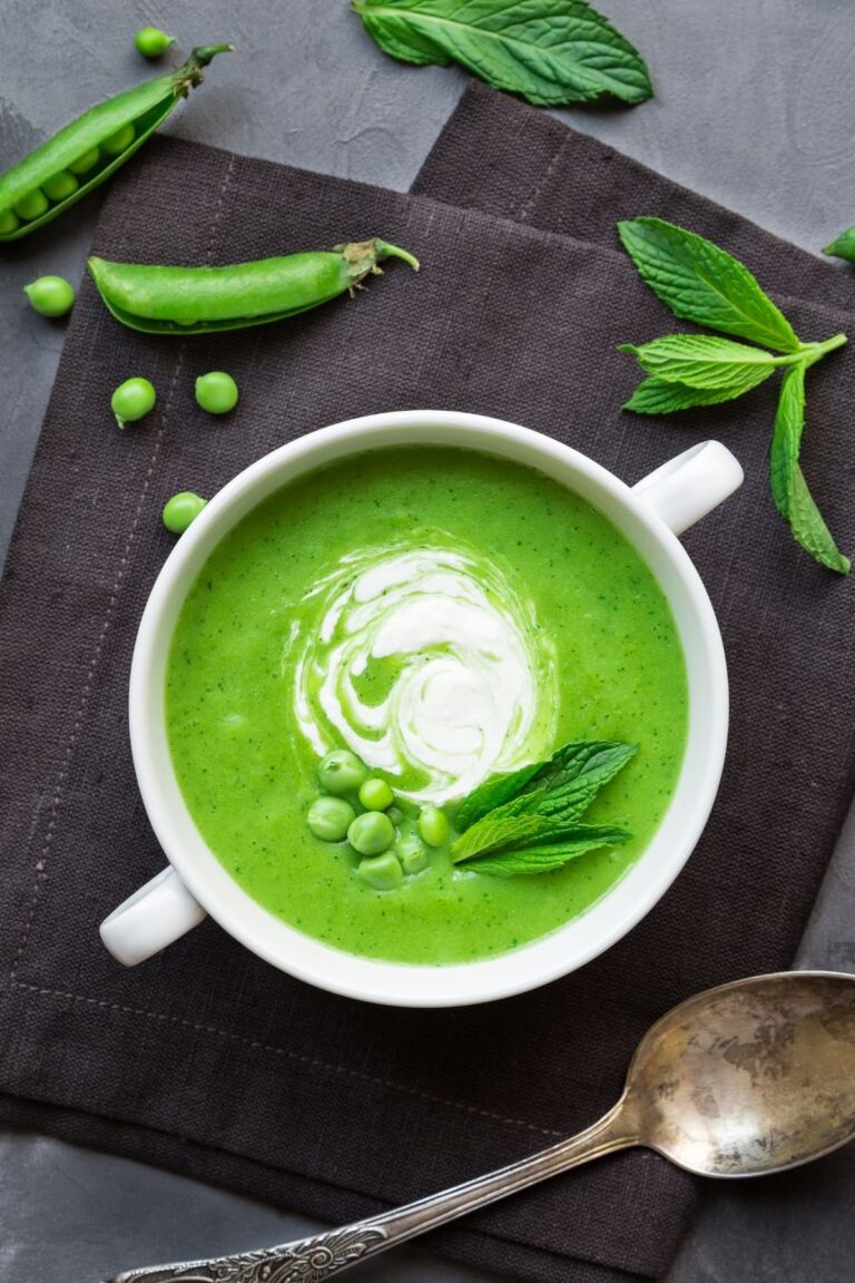 Silky Jamie Oliver Pea And Mint Soup Recipe