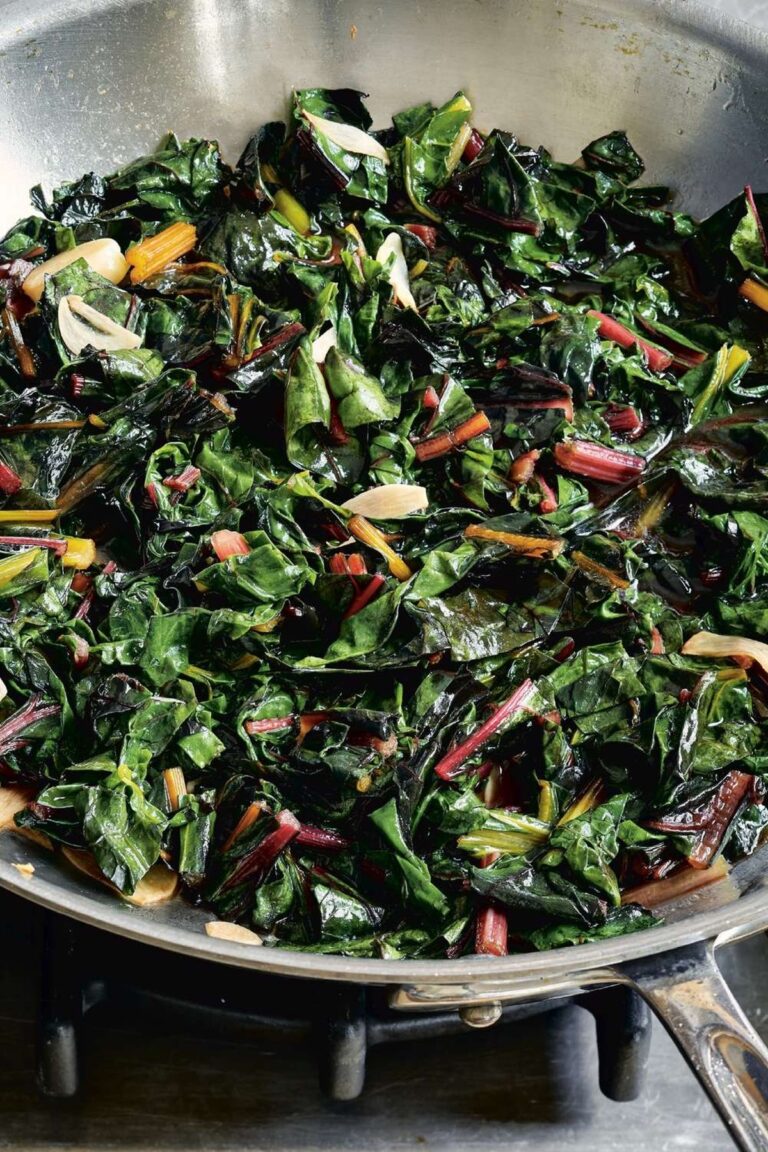 Vibrant Sauteed Rainbow Chard Recipe