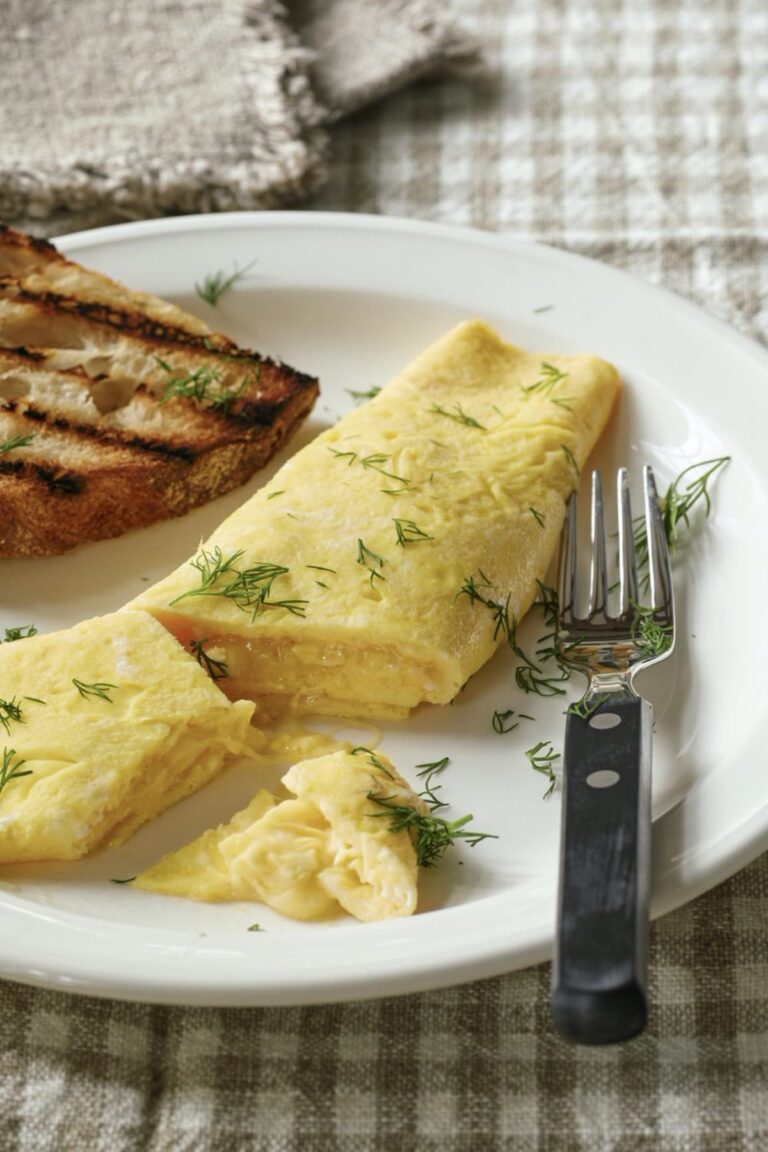 Luxurious Gruyere Omelet Recipe