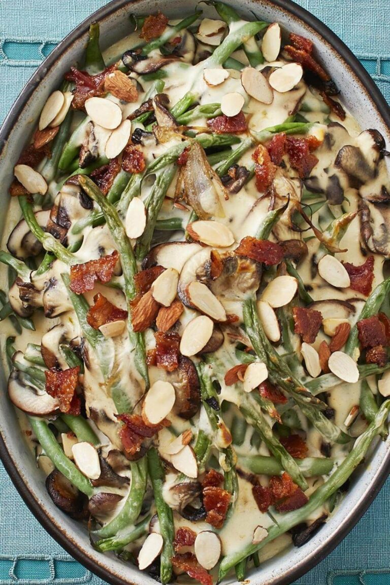 Pioneer Woman Green Bean Casserole With Mushrooms Recipe