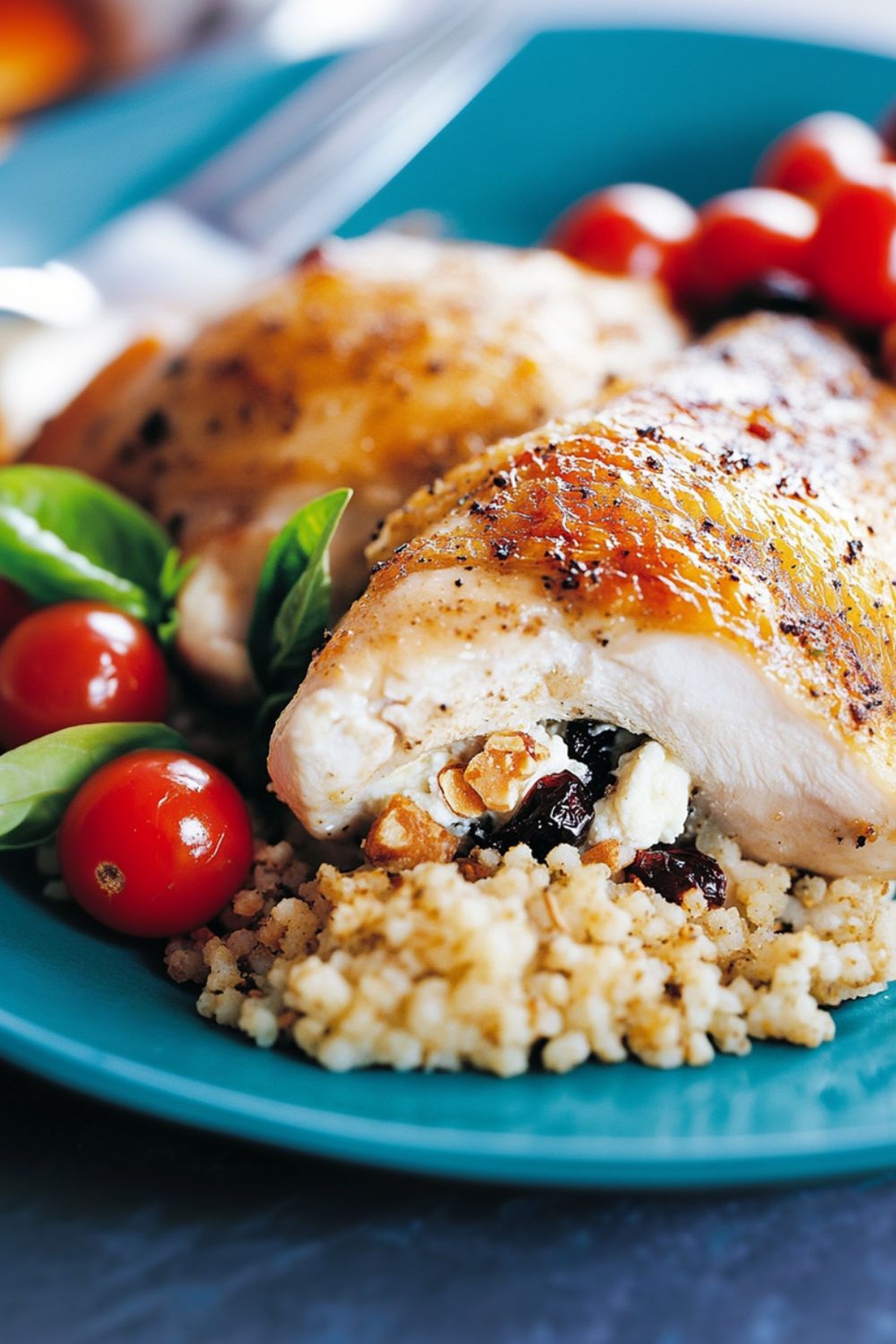 Elegant Barefoot Contessa Chicken With Goat Cheese And Basil Recipe