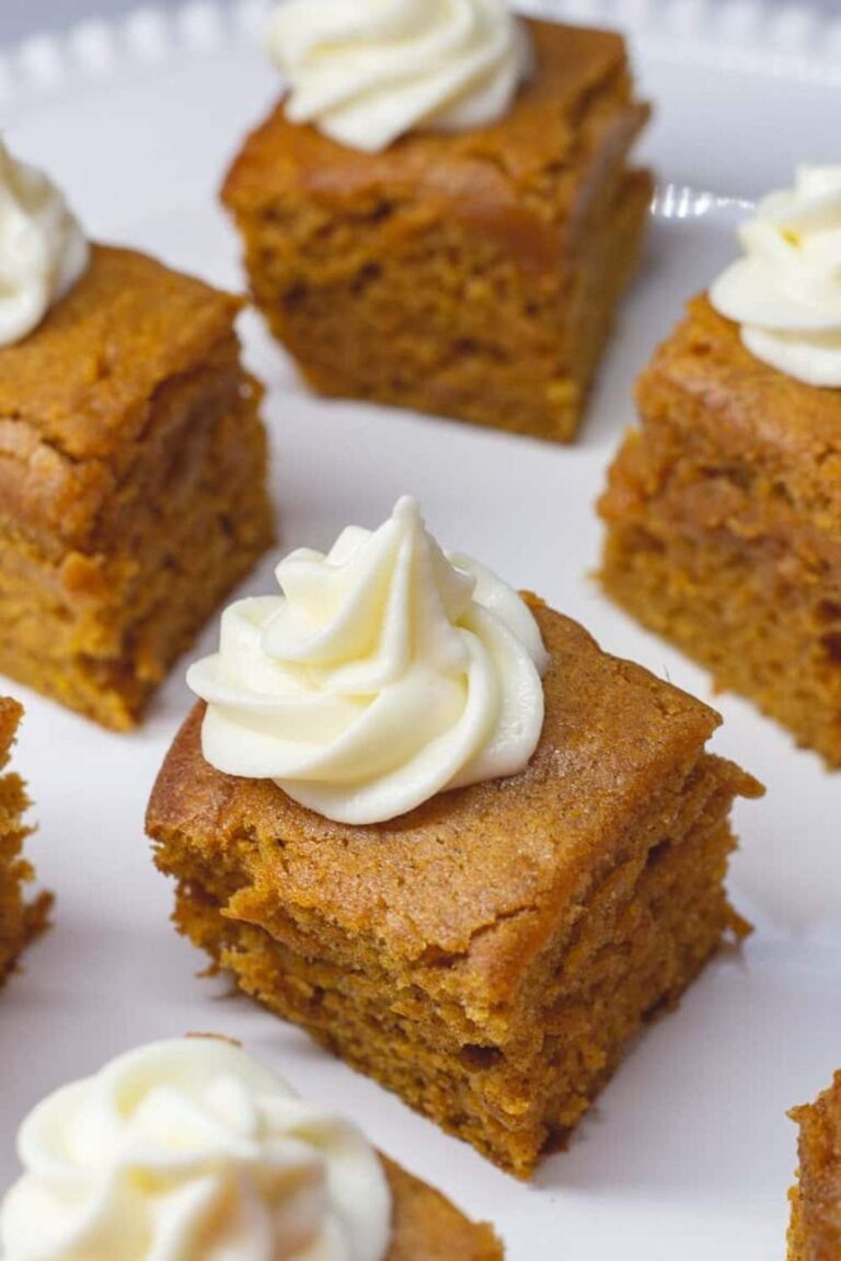 Paula Deen Pumpkin Bars Recipe