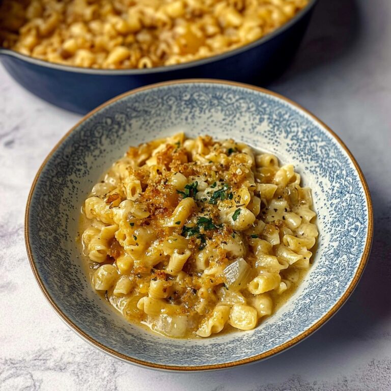 French Onion Soup Pasta Recipe