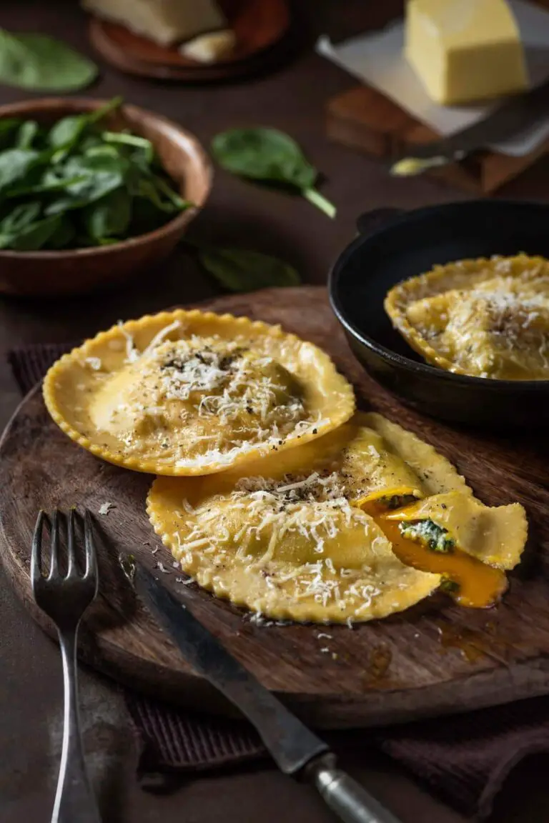 Elegant Gordon Ramsay Egg Yolk Ravioli Recipe