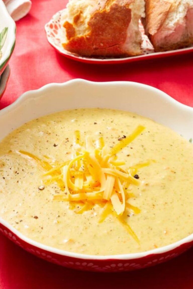 Pioneer Woman Slow Cooker Broccoli Cheese Soup Recipe
