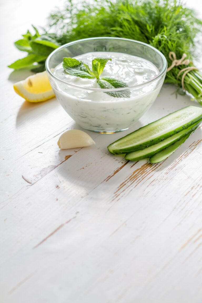 Smooth Yogurt Mint Sauce Recipe