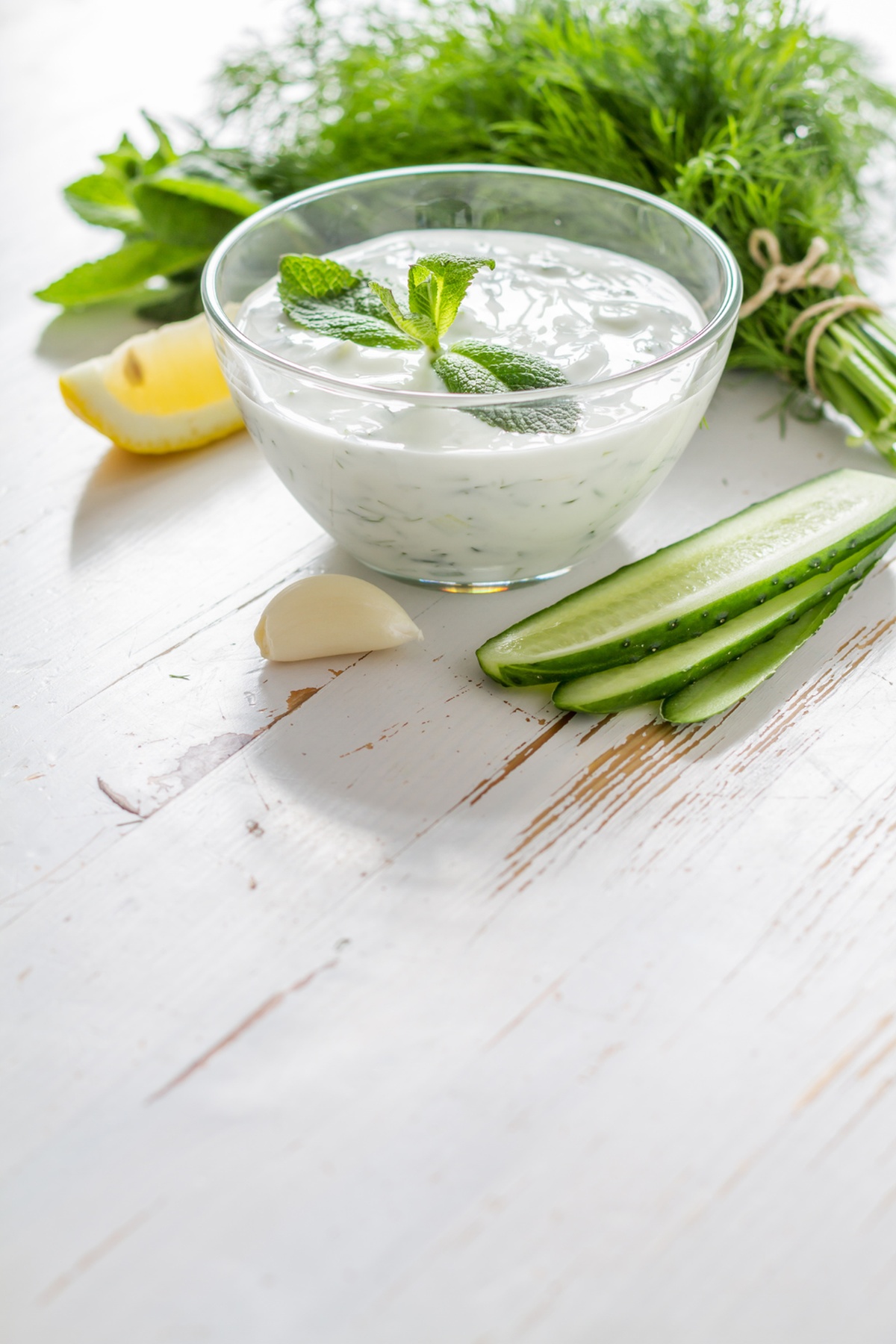 Smooth Yogurt Mint Sauce Recipe