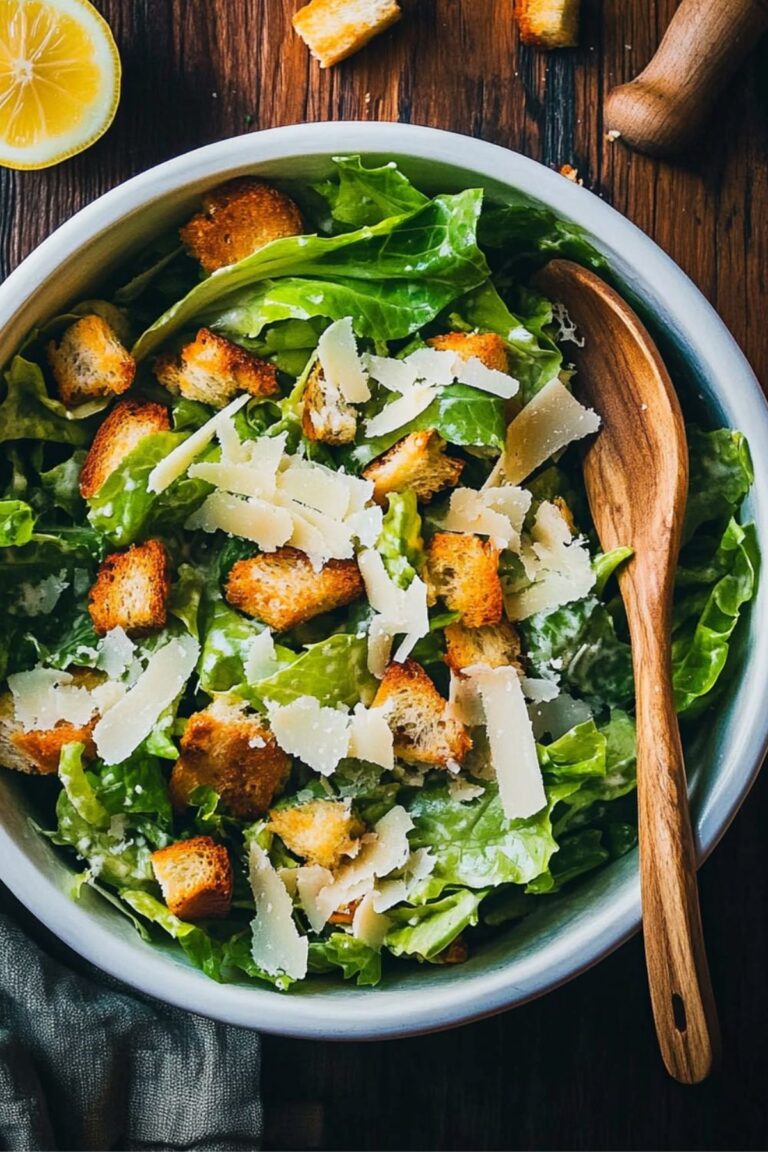 Julia Child Caesar Salad Recipe