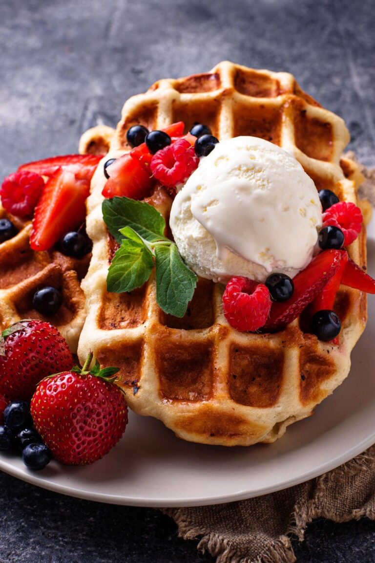 Fluffy Jamie Oliver Breakfast Waffle Recipe