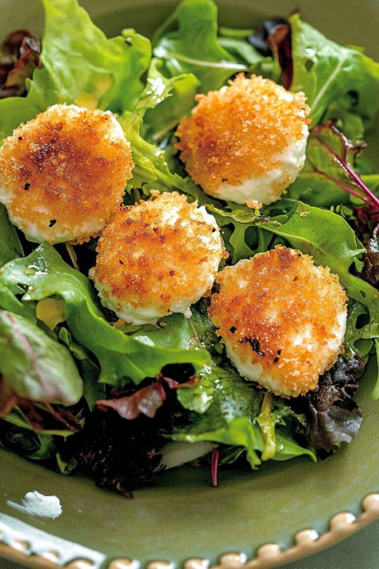Elegant Barefoot Contessa Salad With Warm Goat Cheese Recipe