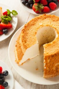 Heavenly Lemon Angel Food Cake Recipe