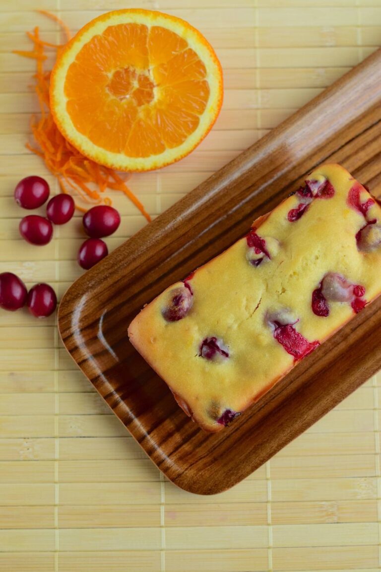Festive Cranberry Orange Cake Recipe
