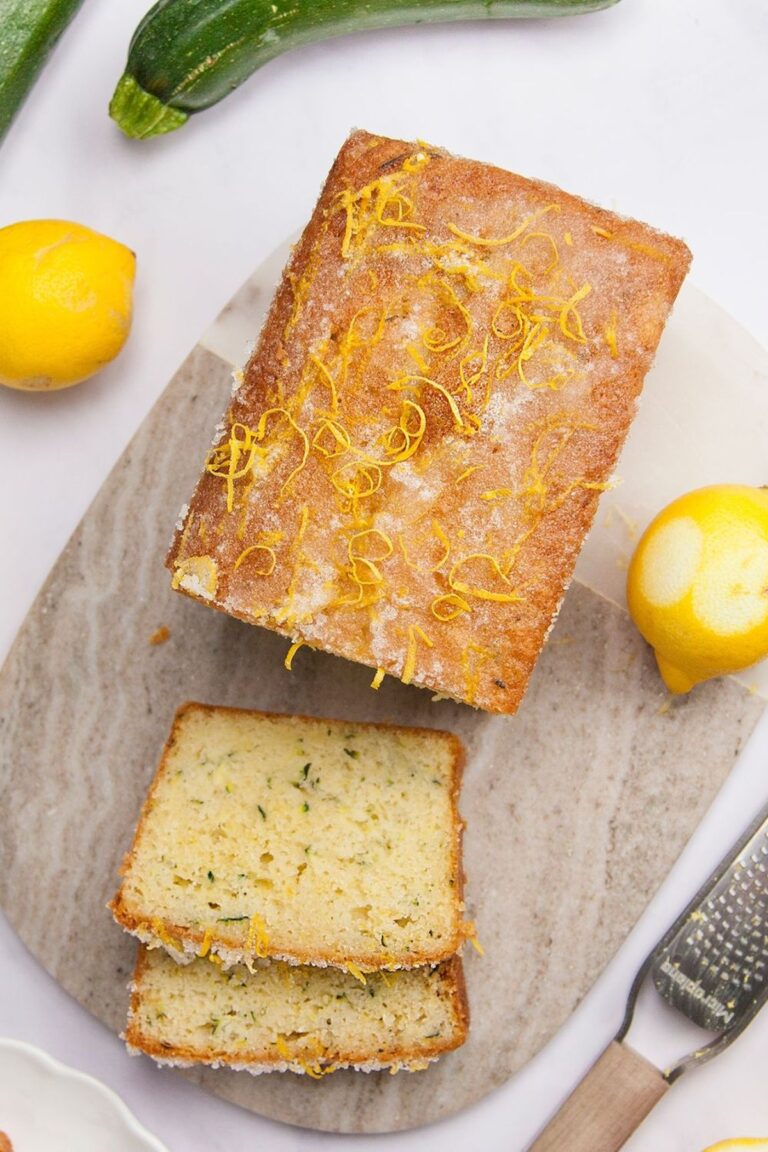 Moist Lemon Courgette Cake Recipe