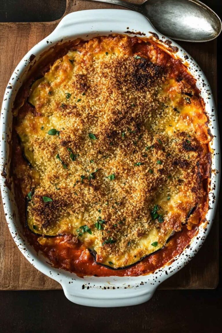 Rustic Barefoot Contessa Roasted Eggplant Parmesan Recipe