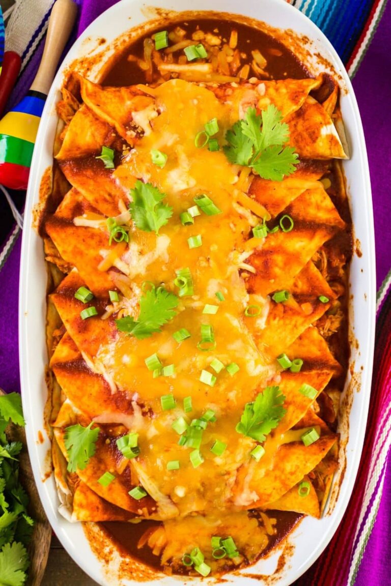 Legendary Bobby Flay Chicken Enchiladas Recipe