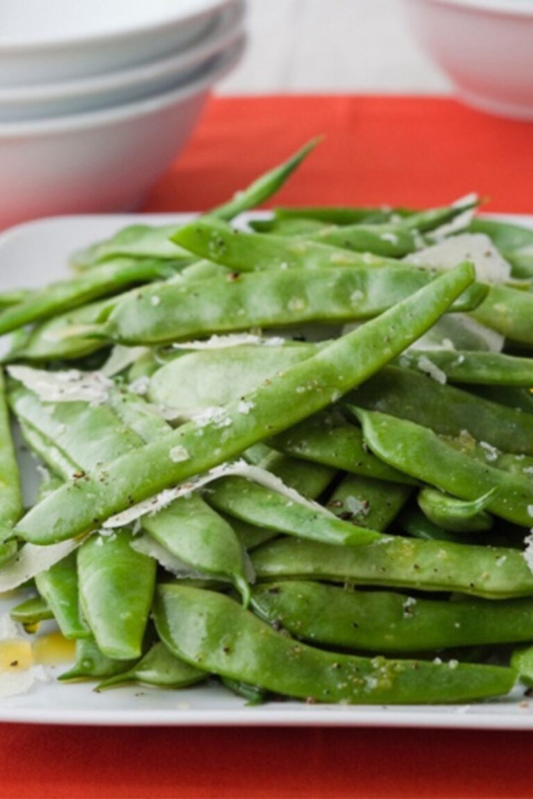 Crispy Ina Garten Flat Beans With Pecorino Recipe
