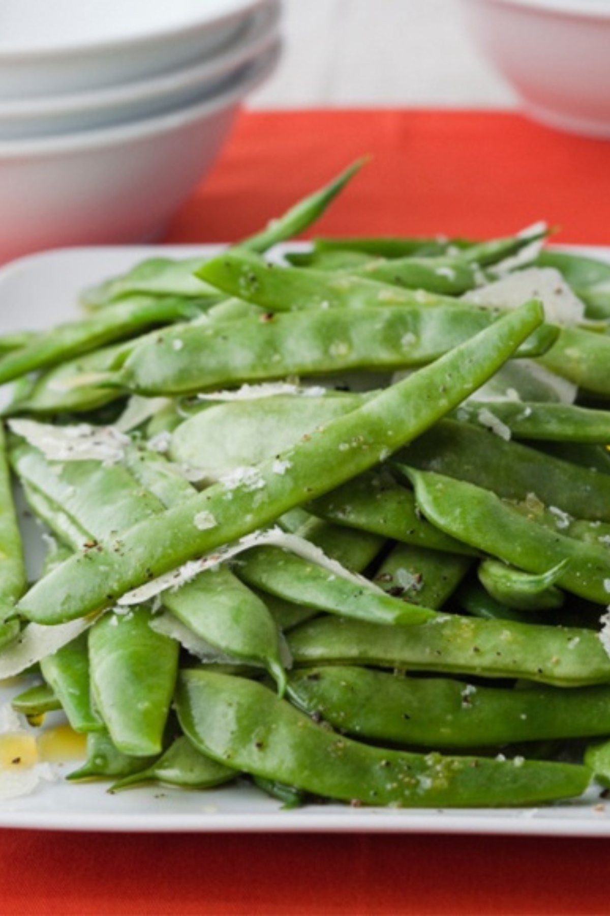 Crispy Ina Garten Flat Beans With Pecorino Recipe