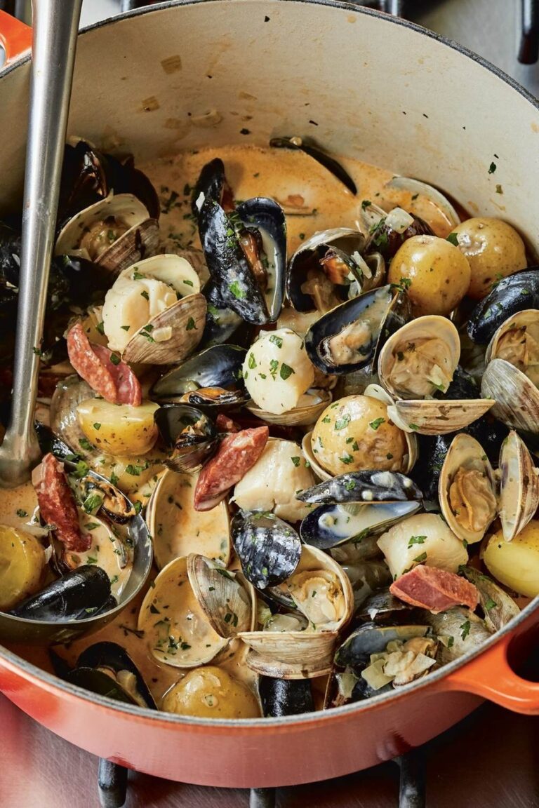 Hearty Ina Garten Shellfish & Chorizo Stew Recipe