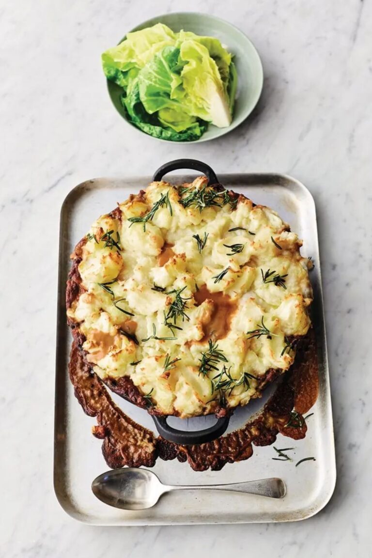 Hearty Jamie Oliver Vegetarian Cottage Pie Recipe