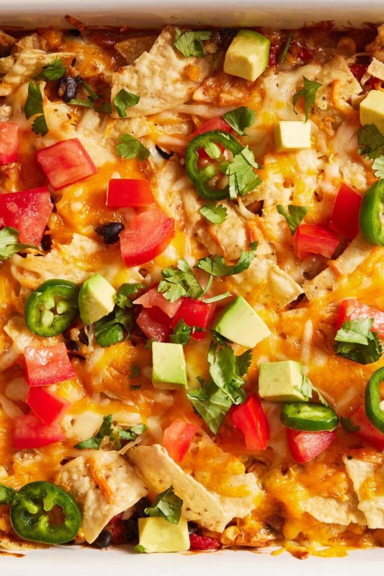 Comforting Mexican Chicken Casserole Recipe