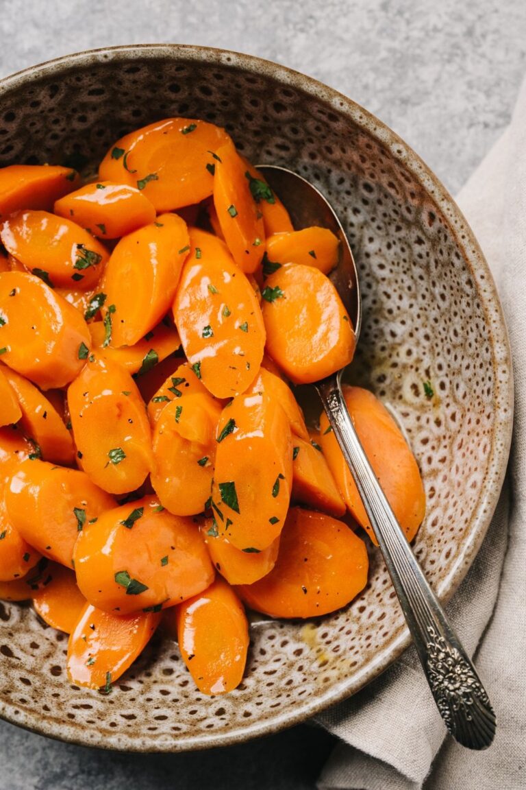 Alton Brown Glazed Carrots Recipe