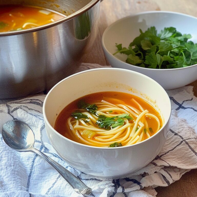 Italian Noodle Soup Recipe