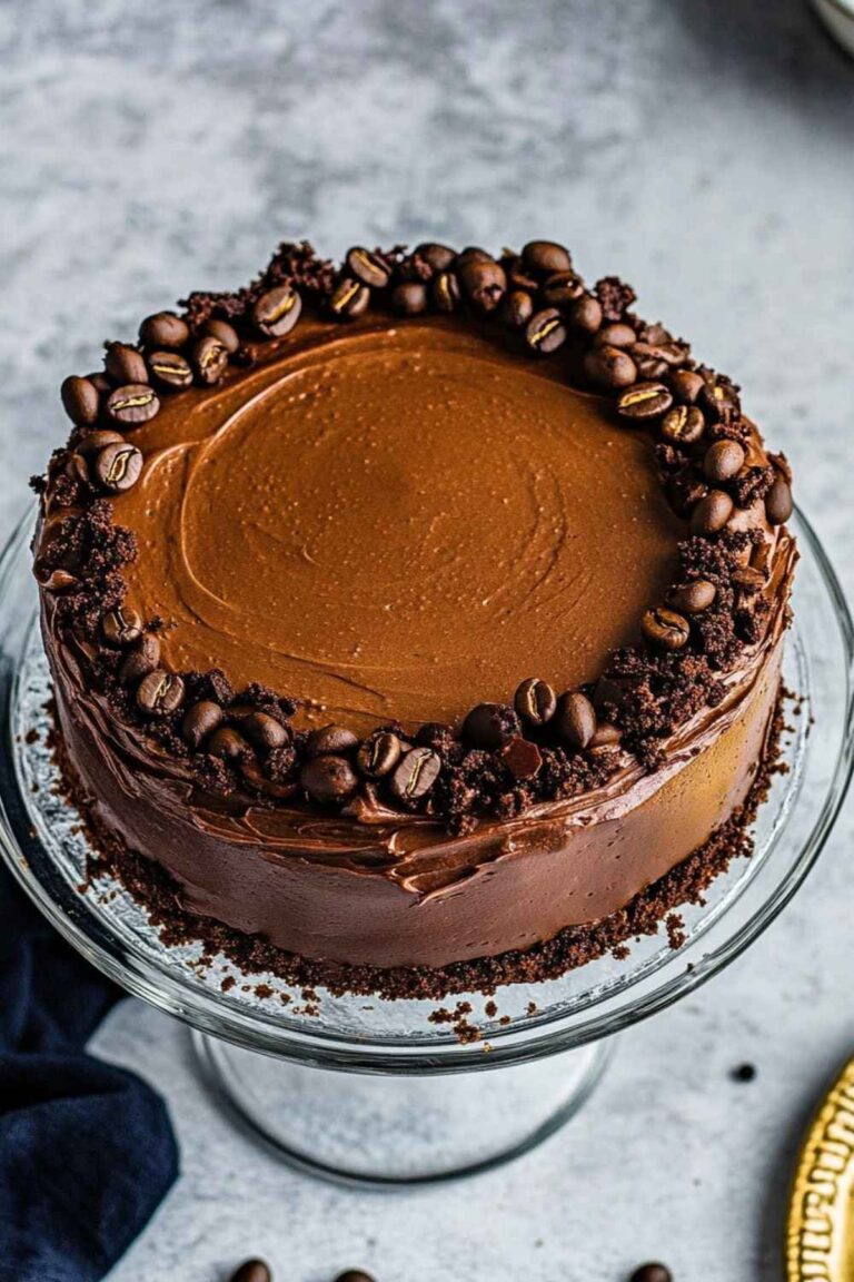 Rich Chocolate Espresso Cake Recipe