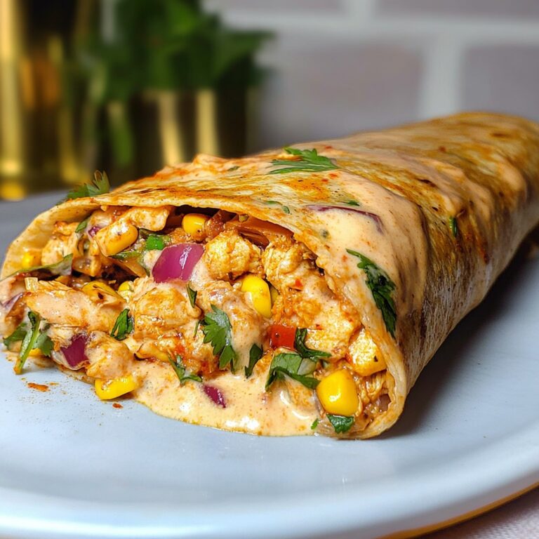 Easy Spicy Chicken Burrito Recipe