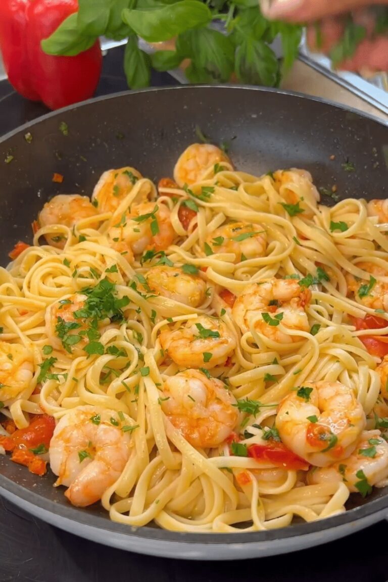Easy Shrimp Pasta Without Heavy Cream Recipe