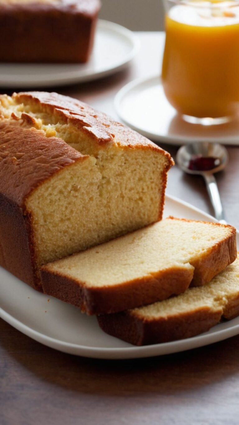 Paula Deen Sour Cream Pound Cake Recipe