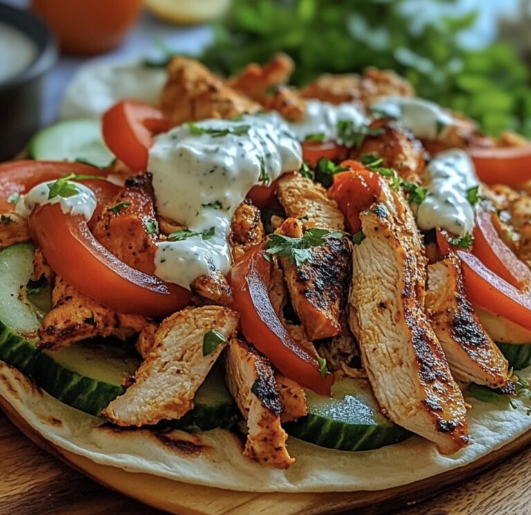 Greek Chicken Gyros Recipe