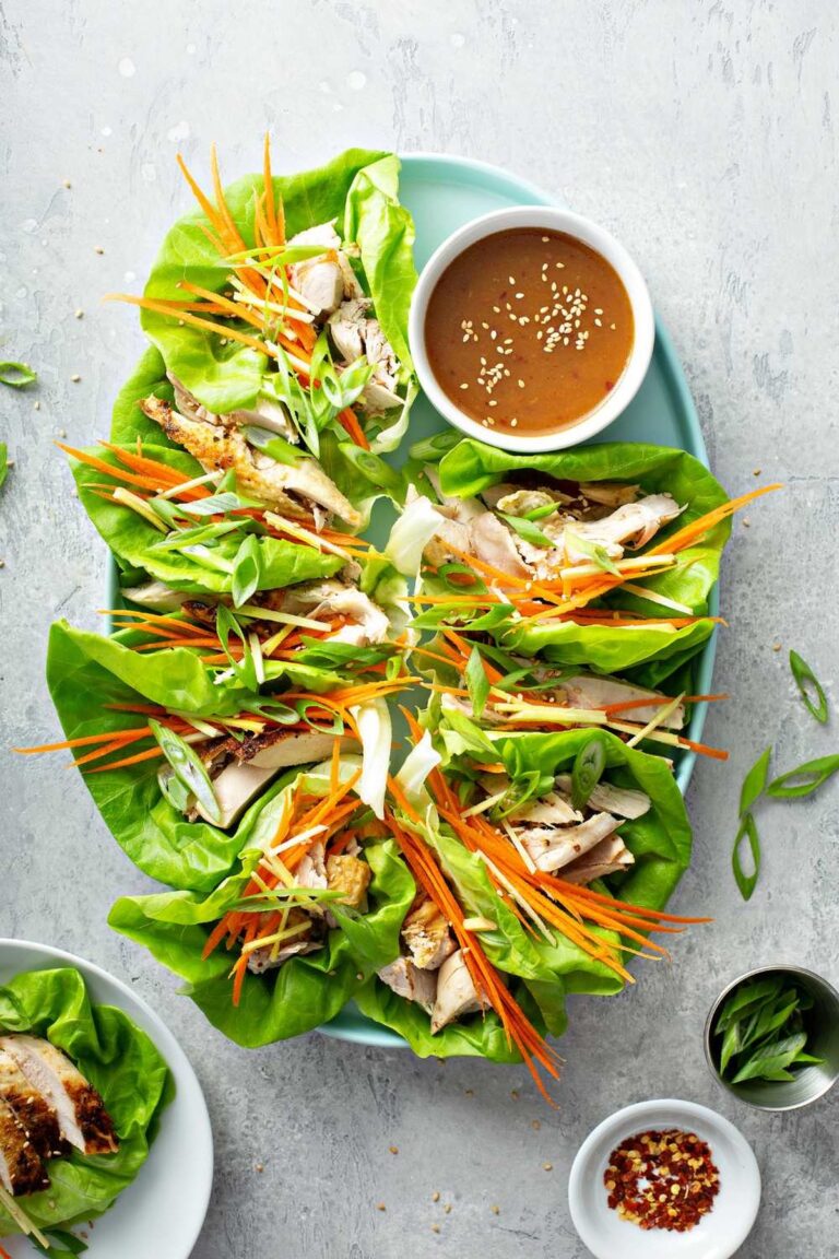 Bobby Flay Chicken Lettuce Wraps Recipe