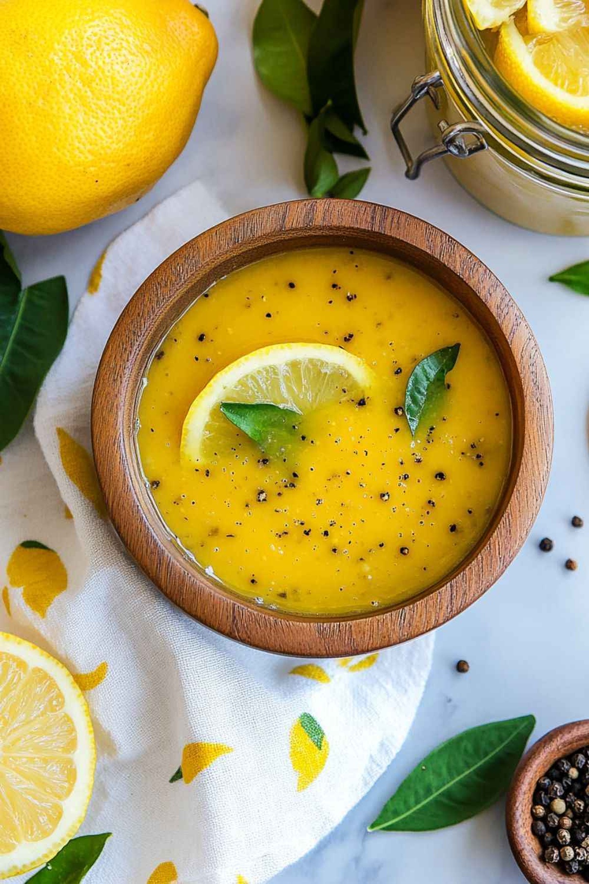 Bright Barefoot Contessa Lemon Vinaigrette Dressing Recipe