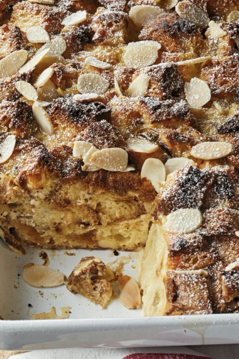 Festive Panettone Bread Pudding Recipe