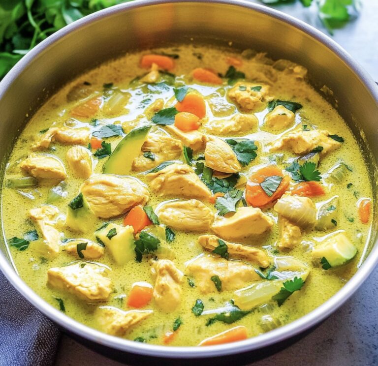 Green Thai Chicken Coconut Curry Recipe
