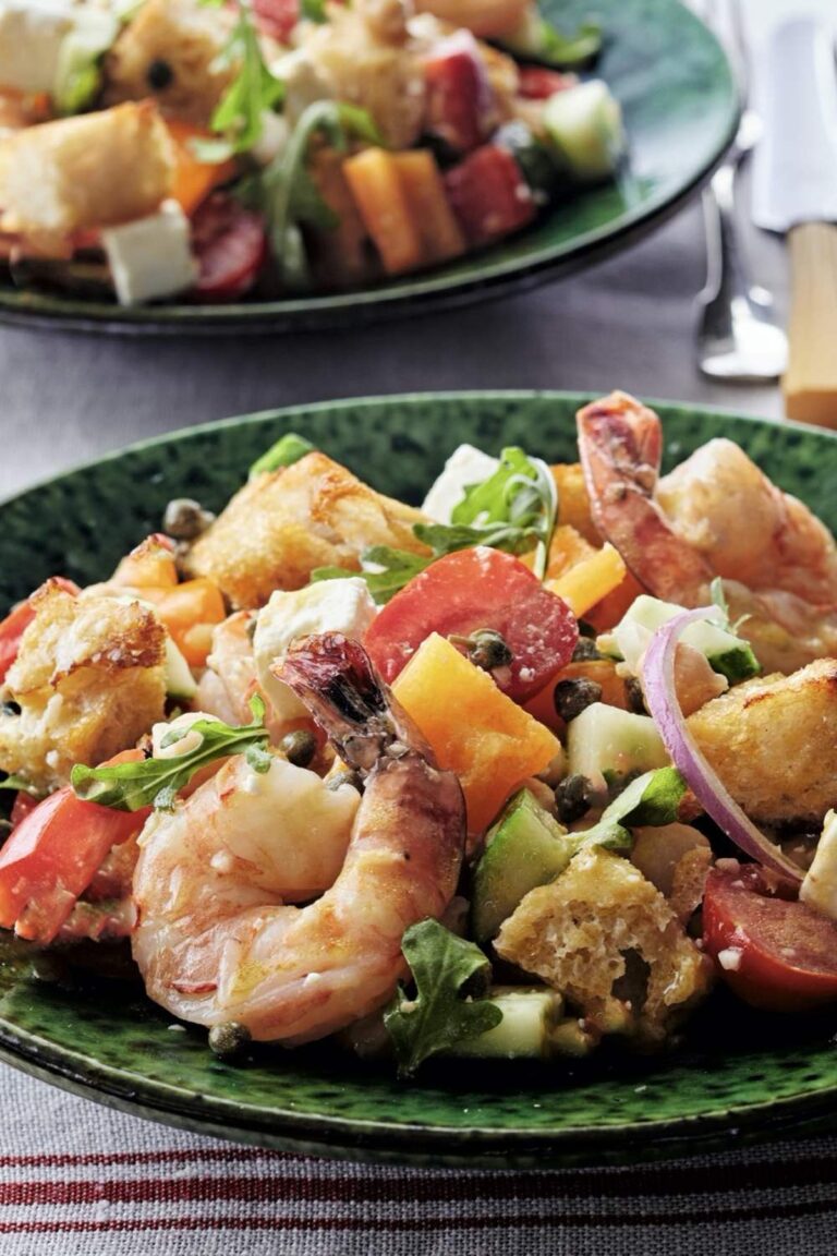 Vibrant Ina Garten Roasted Shrimp Panzanella Recipe