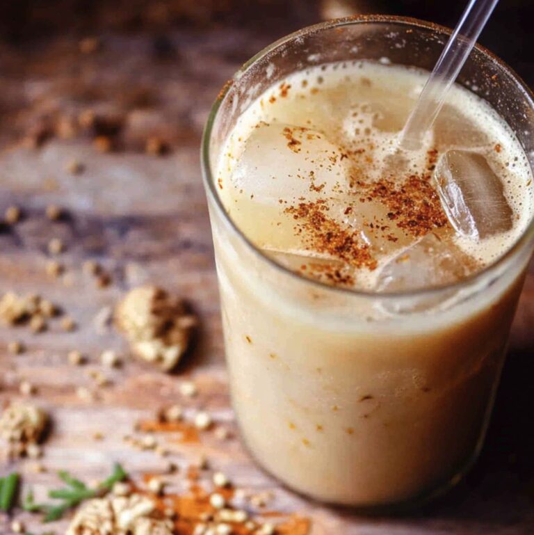 Iced Dandelion Chaga Latte Recipe