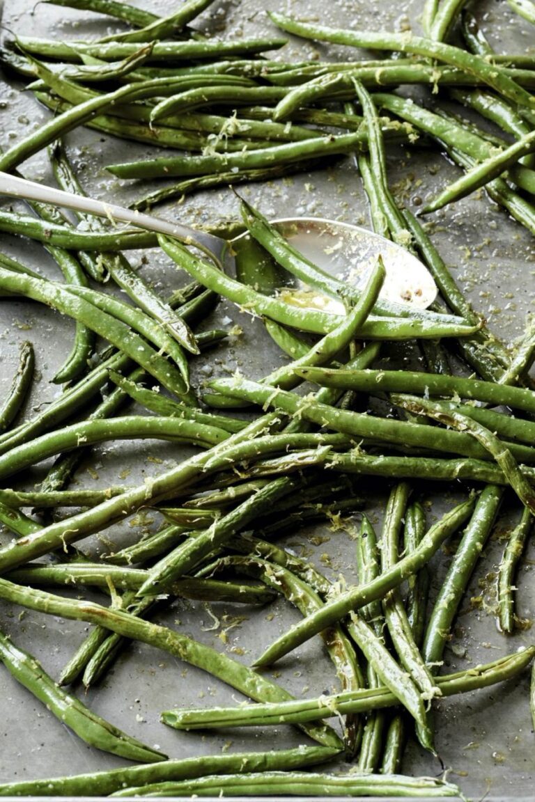 Crispy Garlic-Roasted Haricots Verts Recipe