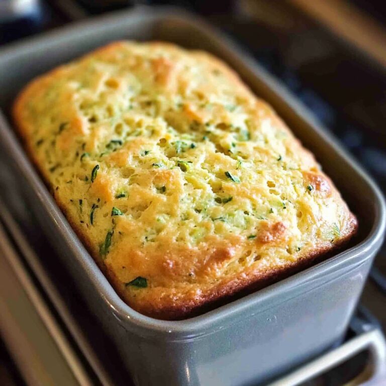 Savory Zucchini Cheddar Quick Bread Recipe