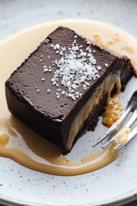Luscious Barefoot Contessa Dark Chocolate Terrine With Orange Sauce Recipe