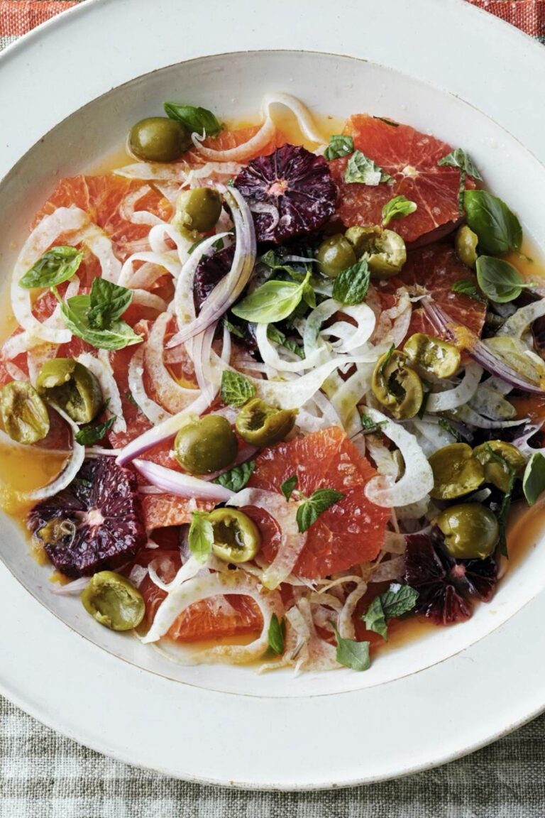 Vibrant Provencal Orange Salad Recipe