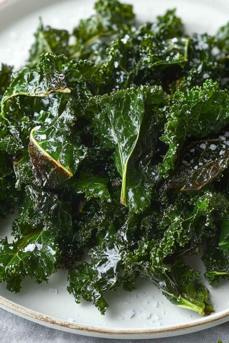 Irresistible Roasted Kale Recipe