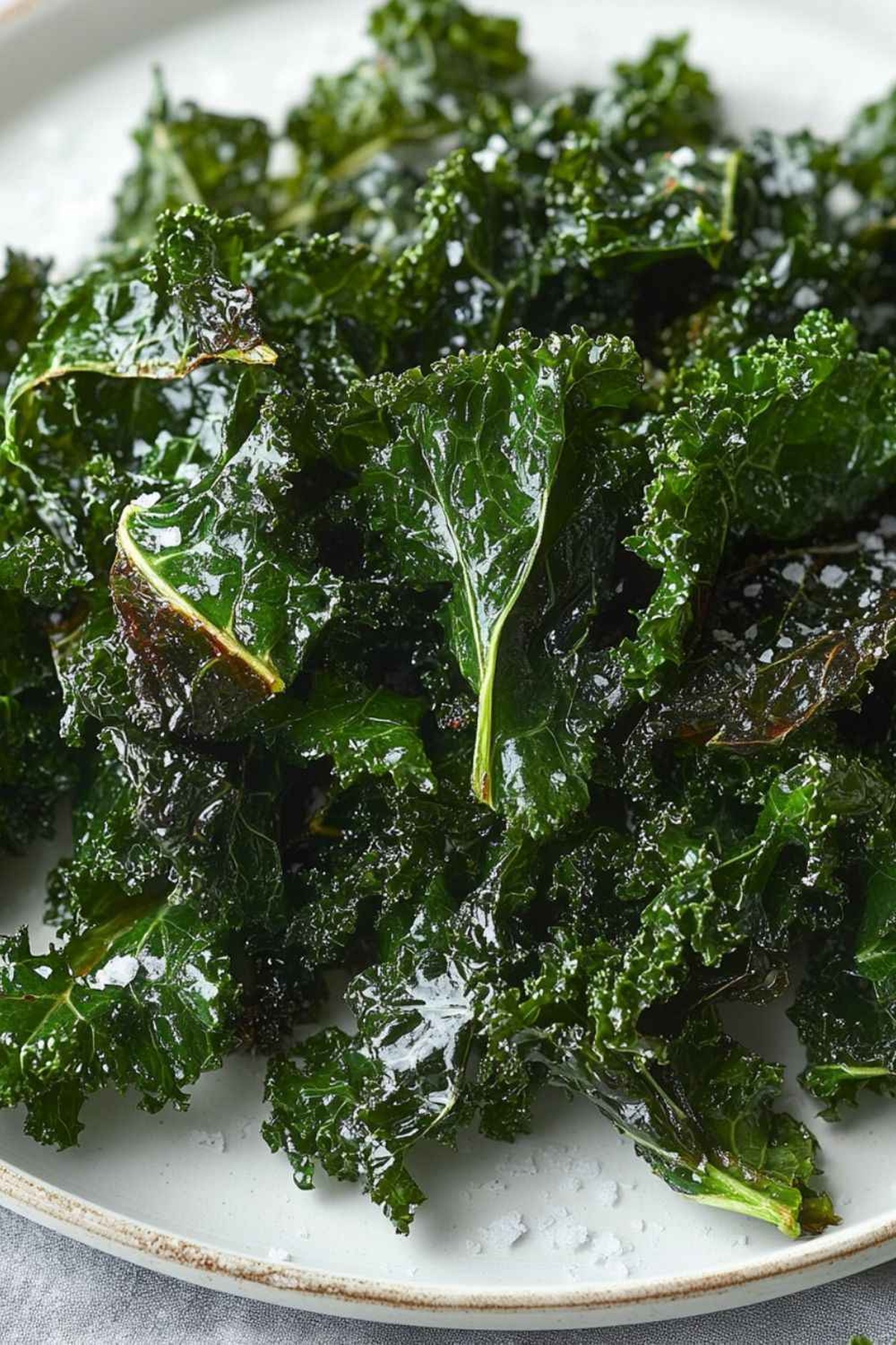 Irresistible Roasted Kale Recipe