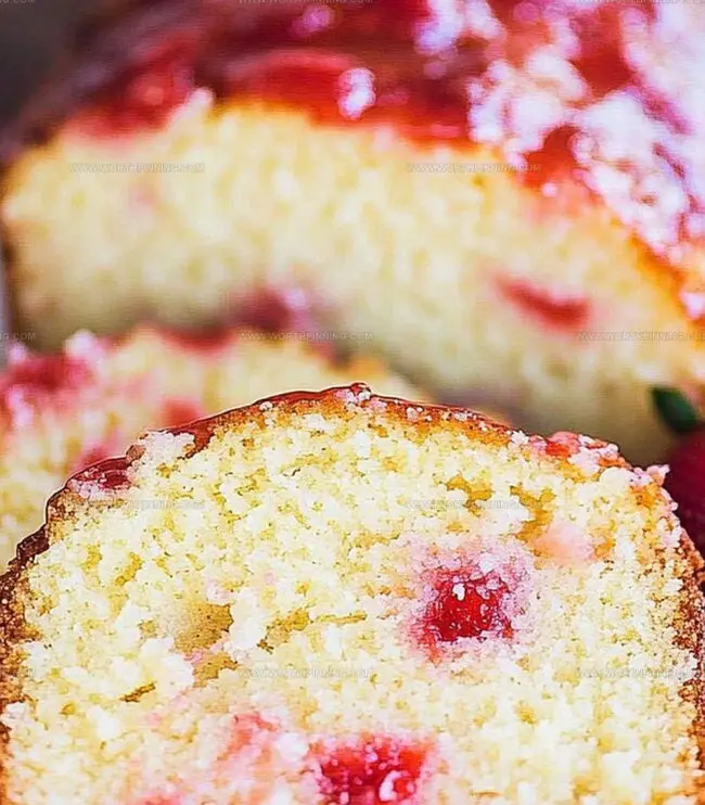 How to Bake Strawberry Pound Cake Step-by-Step