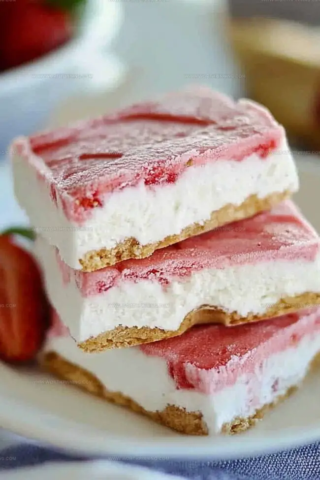 Why Strawberry Frozen Yogurt Treats Are Worth Making