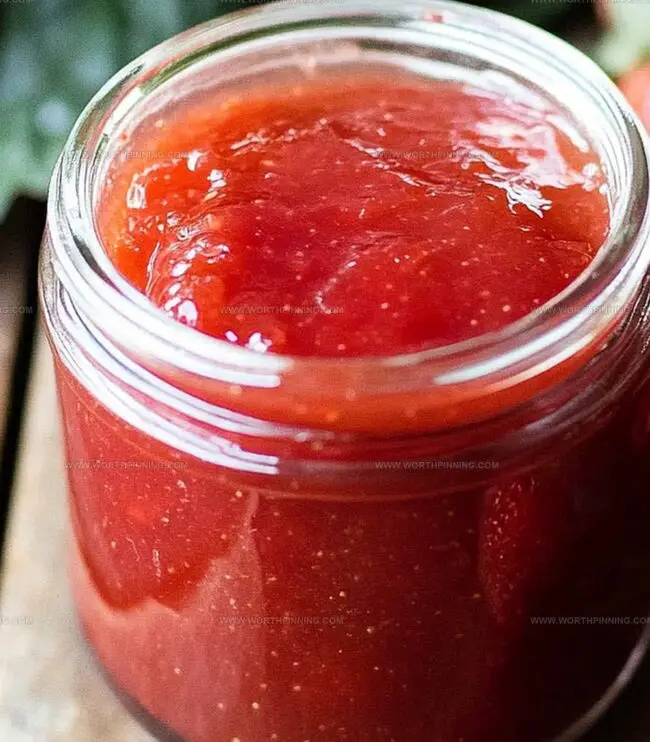 Cooking Steps for the Homemade Strawberry Rhubarb Jam Recipe