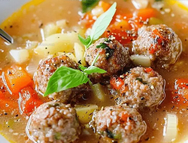 Tips That Help When Making Meatball Vegetable Soup