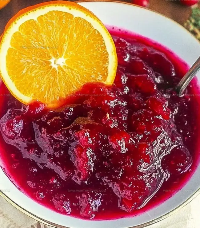Making Cranberry Orange Sauce from Scratch