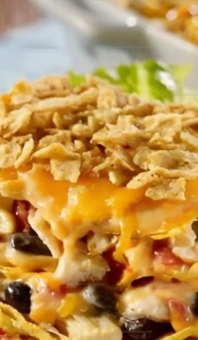 Storing Mexican Chicken Casserole with Ease